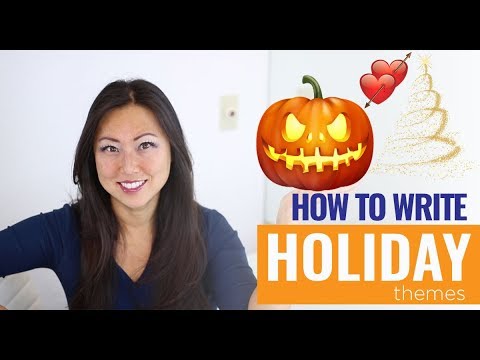 How To Write Holiday Themed Books