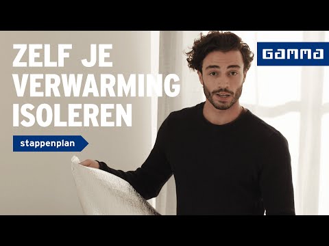 Radiatorfolie aanbrengen: isoleer je verwarming | Isolatie | How to met GAMMA