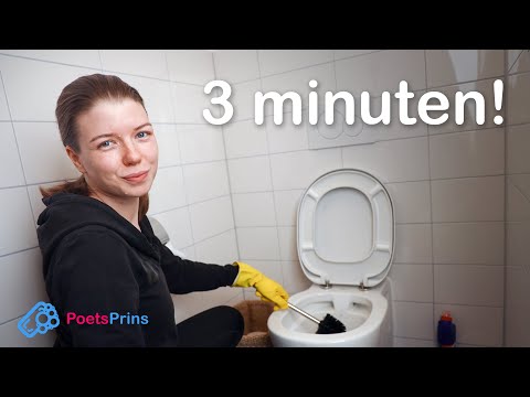 WC schoonmaken | PoetsPrins basic