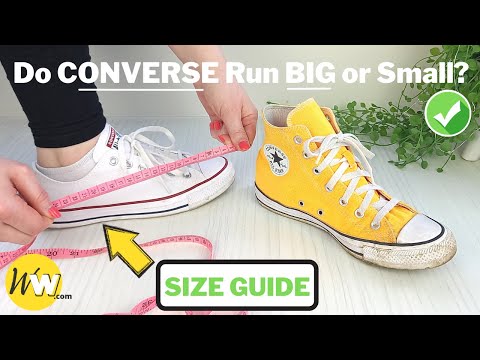 Do CONVERSE Run BIG or Small? Converse Size Guide & FAQs