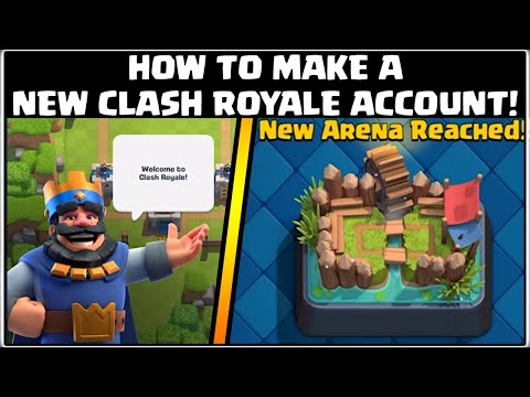 HOW TO MAKE A NEW CLASH ROYALE ACCOUNT IN 2023!