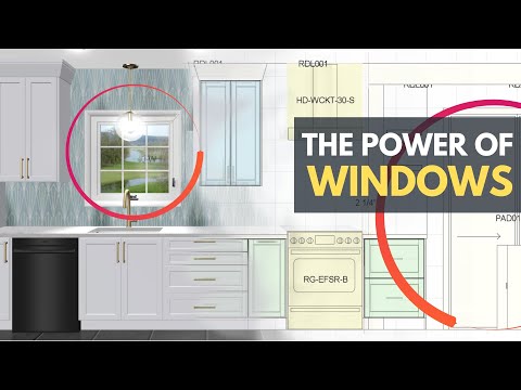 The secret behind the perfect kitchen layout is...windows?!