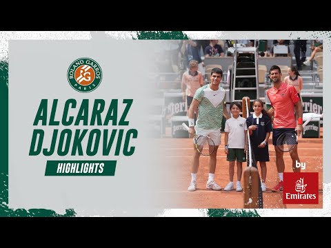 Carlos Alcaraz vs Novak Djokovic - Semifinals Highlights I Roland-Garros 2023