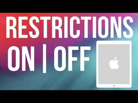 How to enable/disable restrictions on iPad | iPad mini, iPad Air, iPad Pro