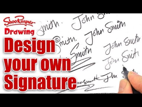 How to design your own amazing signature