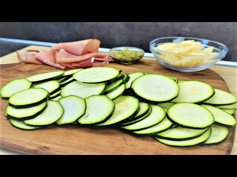 A delicious zucchini appetizer in just 2 minutes!