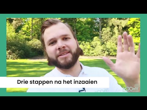 Drie Stappen Na Graszaad Zaaien | MOOWY Tips & Tricks