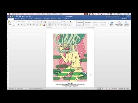 Creating a Portfolio in MS Word