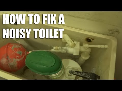 How To Fix a Noisy Toilet After Flushing?!?