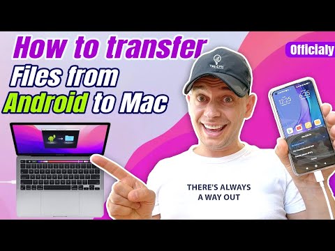 How to Transfer Files from Android to MacBook Pro - Tutorial 2022