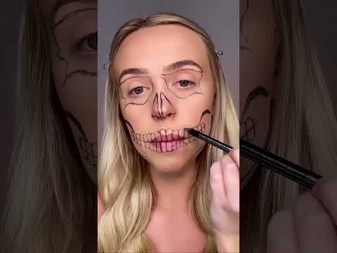 Tate Langdon American Horror Story Skull Makeup Tutorial 💀🔪