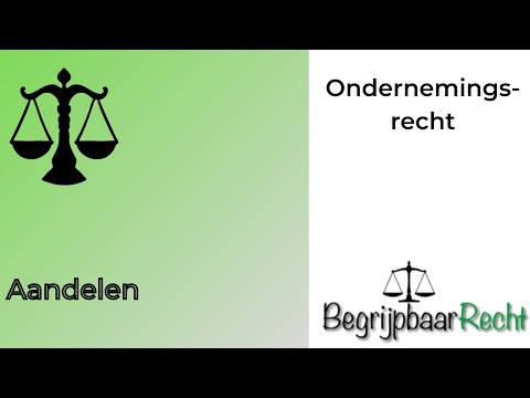 Ondernemingsrecht:  aandelen