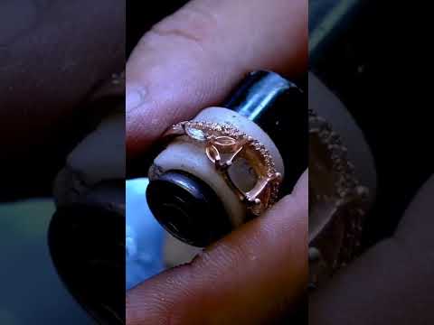 Making a custom ring made by Mr. Selcuk for his wife, the ring means Unconditional Love & Friendship