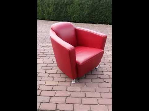 Een leren fauteuil herstofferen