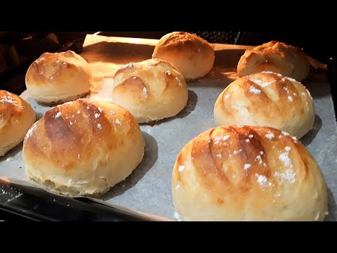 BROOD BAKKEN IS MAKKELIJKER DAN JE DENKT!! **BOLLETJES BROOD RECEPT**