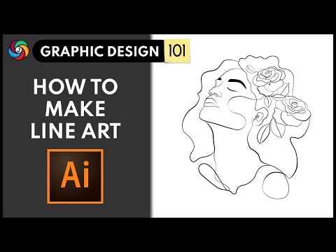 Make Minimal Line Art Design in Adobe Illustrator