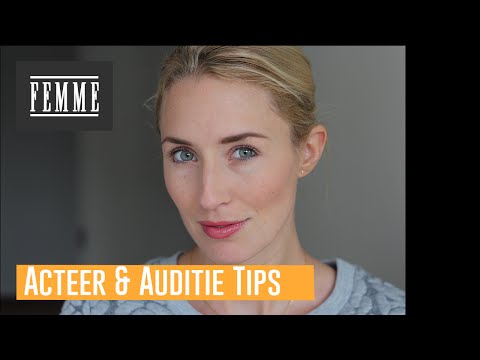 Auditie tips, acteren voor de camera - FEMME