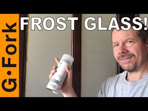 How to Frost Glass | Frosted Glass Spray Paint | GardenFork