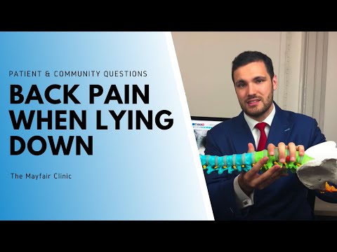 Back Pain When Lying Down Or Lying Flat On Your Back Should You Do It?