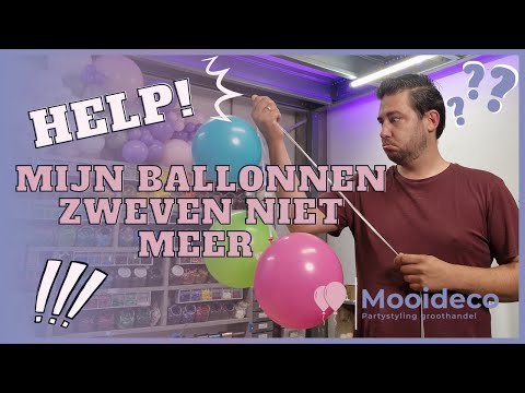 HELP! mijn heliumballonnen blijven NIET zweven - 2 - MOOIDECO