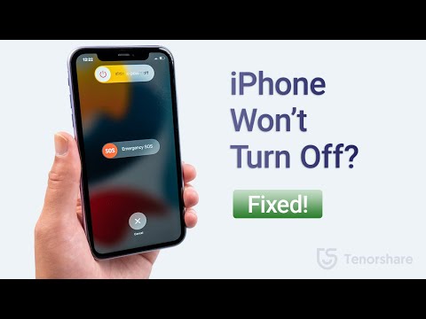 iPhone Won't Turn Off? How to Turn Off iPhone X/XR/11/12/13