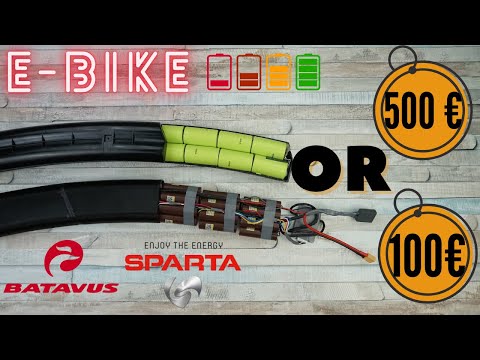 E-bike battery pack creation for Sparta Ion and Batavus for really cheap price