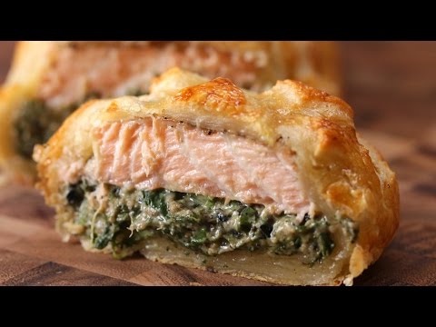 Puff Pastry Salmon (Salmon Wellington)