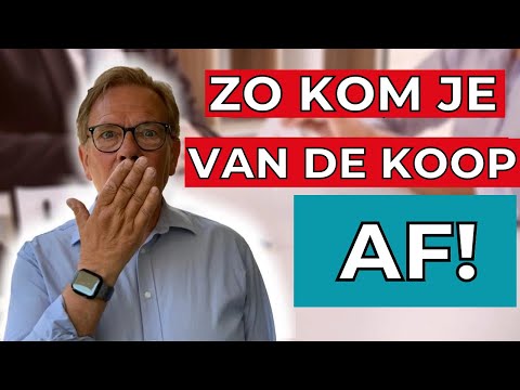 Afzien van een koophuis - De koopovereenkomst ontbinden