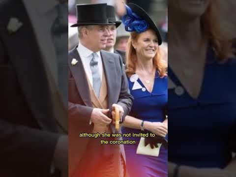 Sarah Ferguson sat next to ex-husband Prince Andrew during the Coronation concert