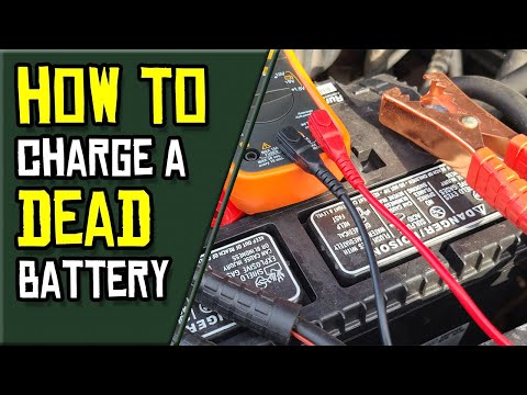 How To Charge a DEAD Car Battery When The Smart Charger Won't Detect It