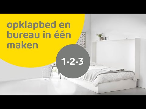 Praxis | Opklapbed en bureau in één maken