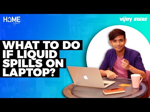 How To Repair A Laptop After Liquid Spill | Laptop Water Damage Repair | Home Guru | Vijay Sales