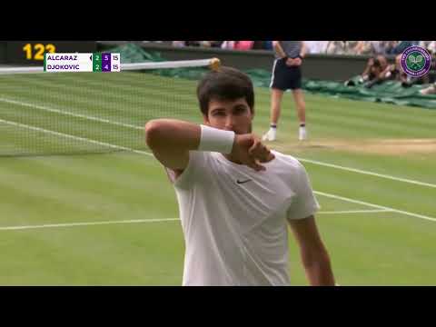 Carlos Alcaraz vs Novak Djokovic | The Final Game | Wimbledon 2023