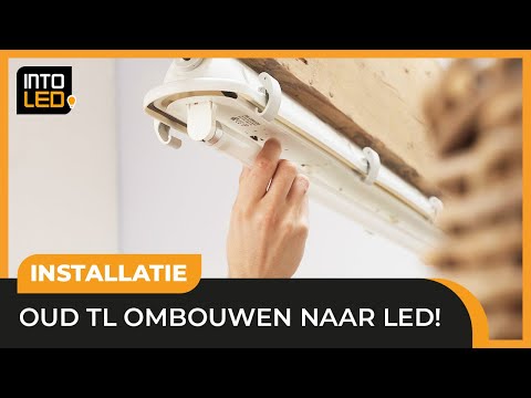 Hoe bouw je een TL armatuur om naar LED? | INTOLED