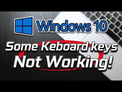 Fix Some Keys Not Working Laptop Keyboard  - 2023