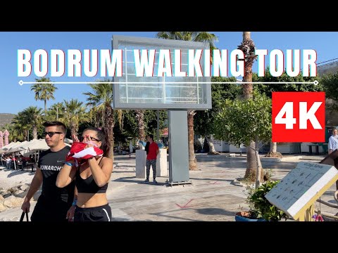 BODRUM walking tour || OCTOBER 2021 || 4K