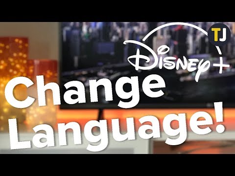 How to Change Your Language on Disney+!