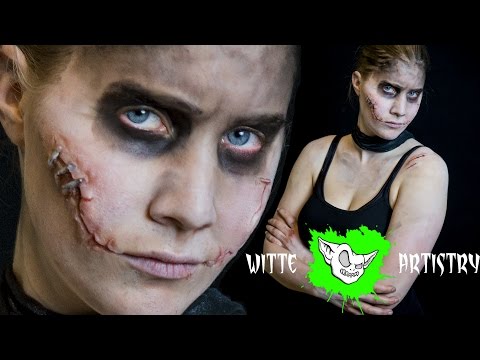 ✅MAD MAX FURY ROAD SLIT Scars Halloween Makeup Tutorial in 4K -  Witte Artistry