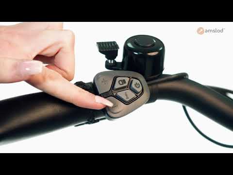 Het display en de handbediening van uw Amslod e-bike uitgelegd | Instructievideo | Amslod