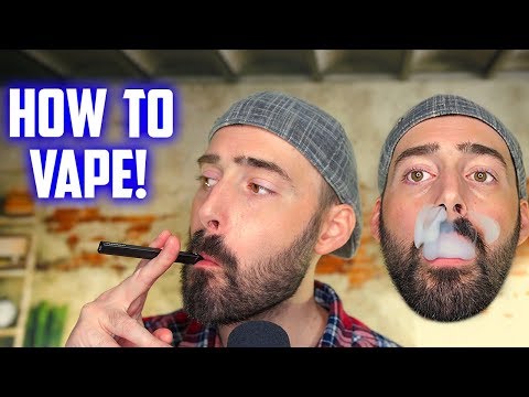 HOW TO VAPE! Vape Tutorial! Beginners Guide To Vaping! Inhale/Exhale Vape Techniques!