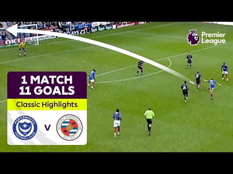 MOST GOALS in a Premier League match! | Portsmouth 7-4 Reading | Highlights