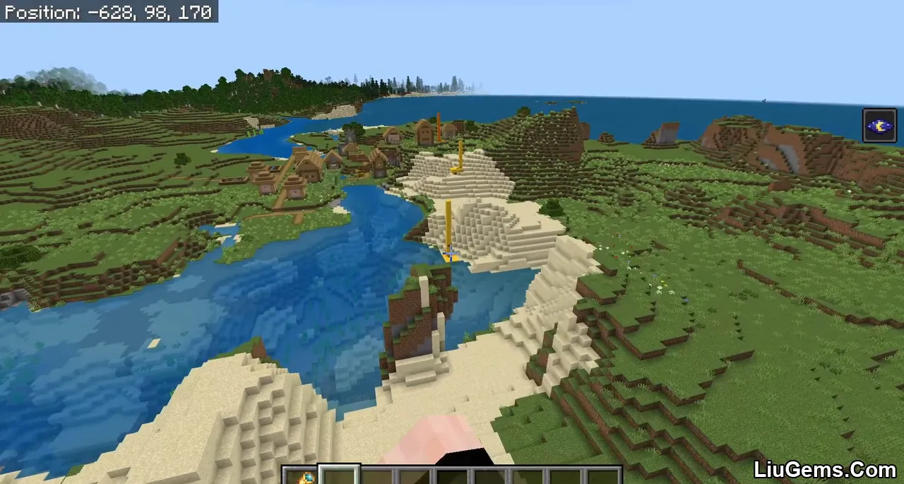 11 Blacksmith Village Seed For Minecraft Screenshots 12 11 Blacksmith Village Seed For Minecraft Screenshots 12