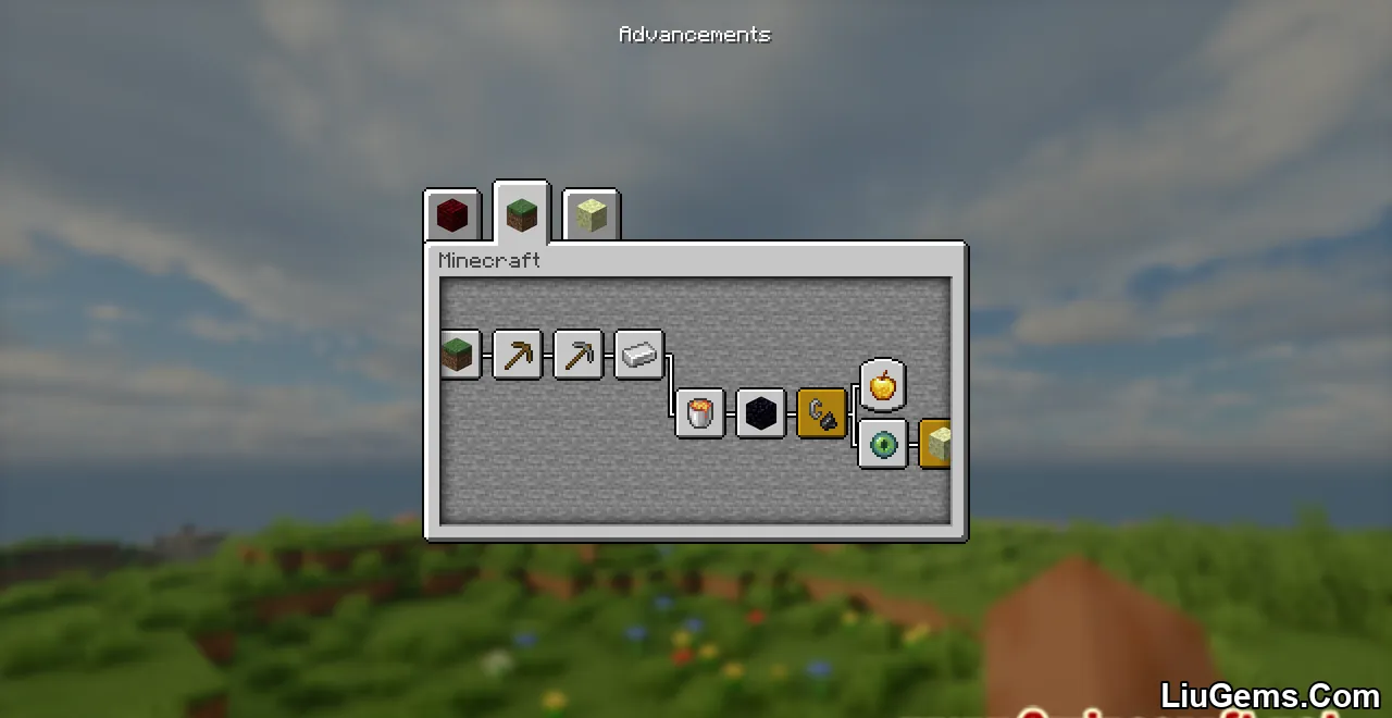 Advancements Screen Optimizer Mod Screenshot 02 Advancements Screen Optimizer Mod Screenshot 02