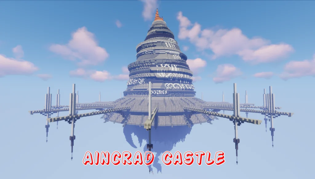 Aincrad Castle Map