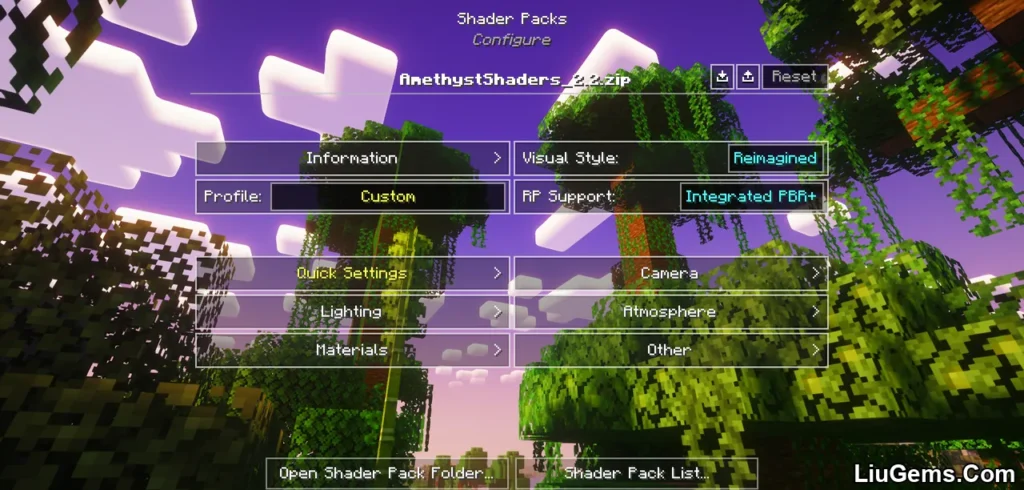Amethyst Shaders Screenshots 1