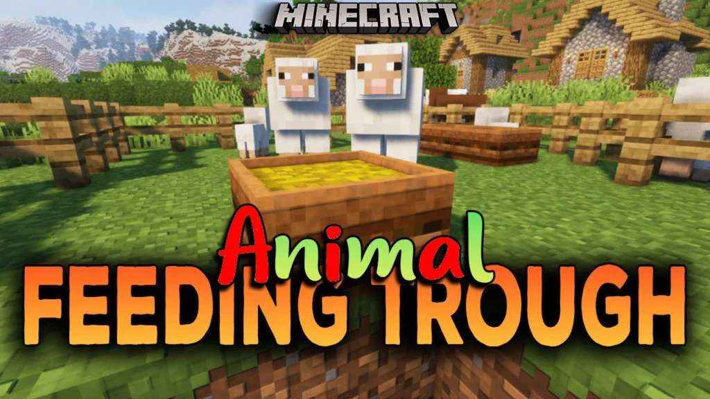 Animal Feeding Trough Mod