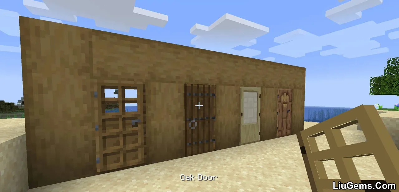 Automatic Door Mod For Minecraft 01 Automatic Door Mod For Minecraft 01