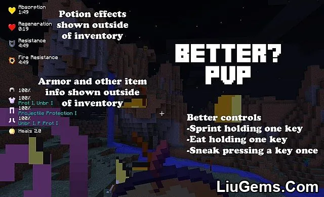 Better Pvp Mod 1 Better Pvp Mod 1