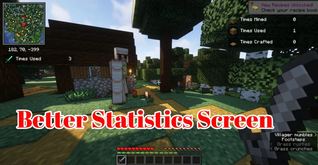 Better Statistics Screen
