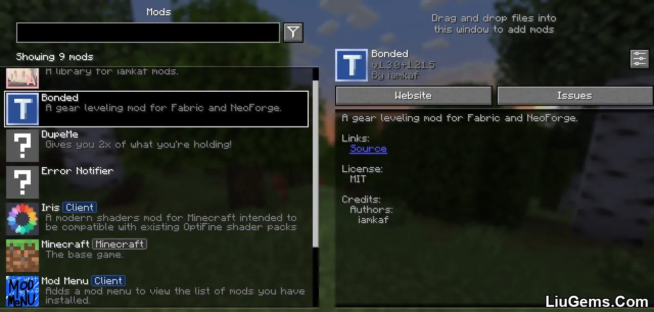 Bonded Mod Screenshots 1 Bonded Mod Screenshots 1